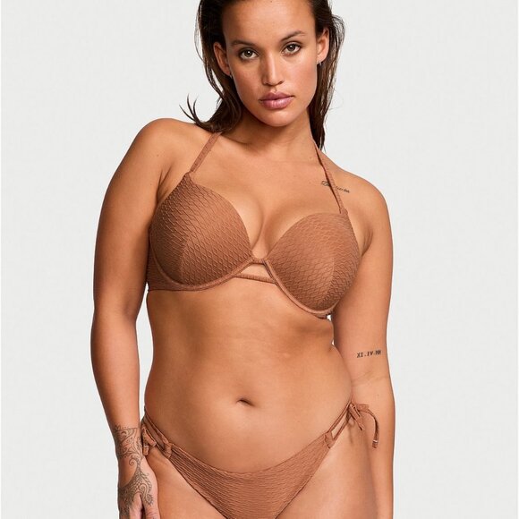 Victoria's Secret Blue Bikini Top - Picture 4 of 4